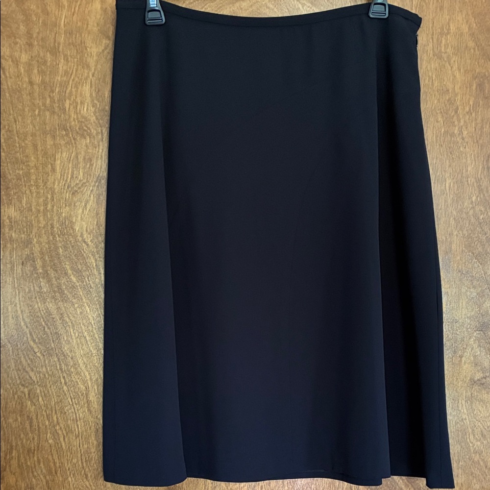 Classic Black A-Line Women's Skirt